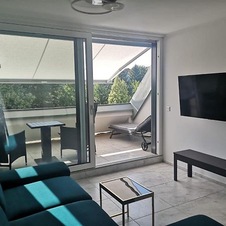 Lotusbluete Appartement In Heviz Mit Tiefgarage Und Panoramaterrasse Exteriör bild